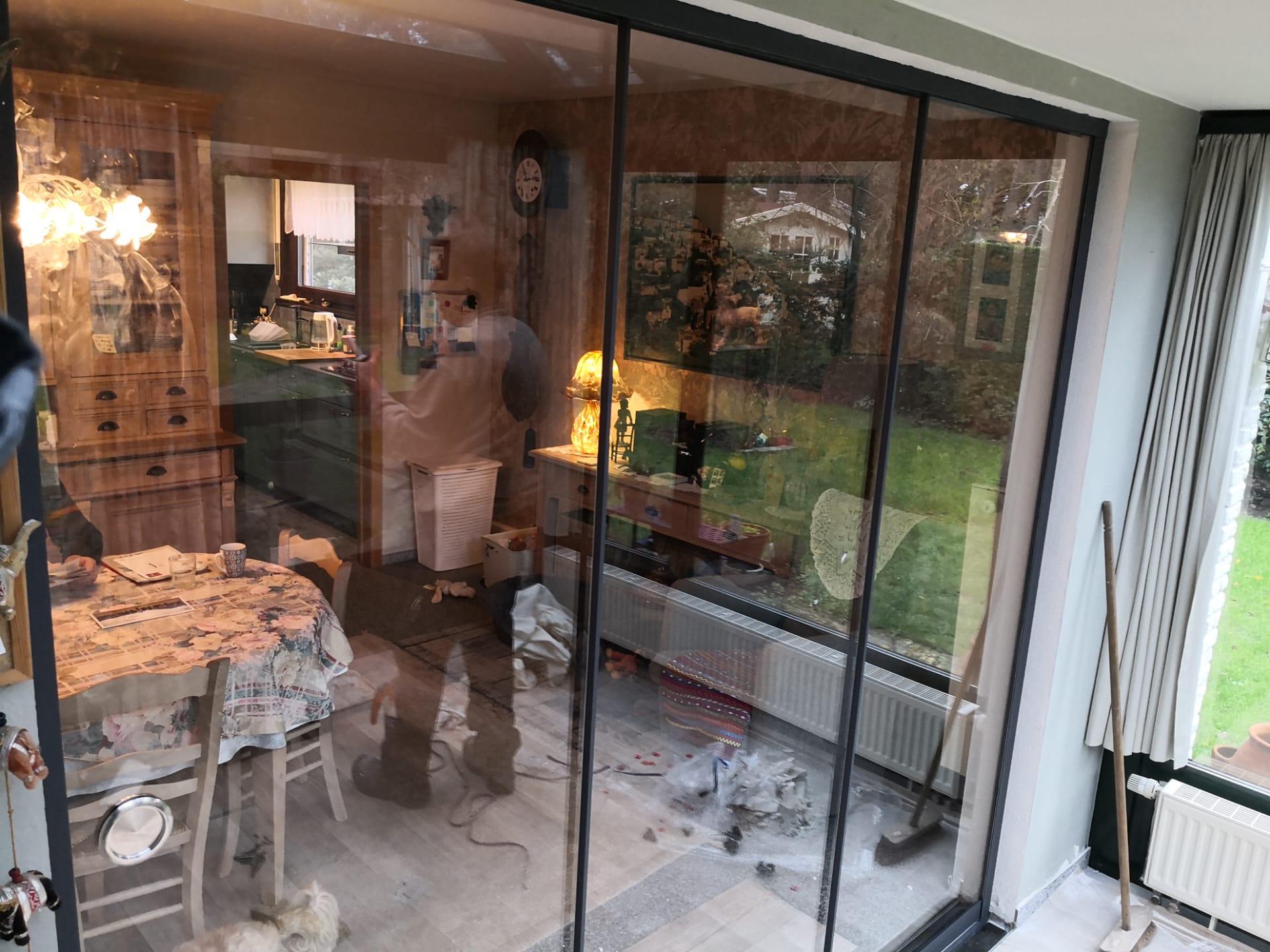 verzonken-schuifraam